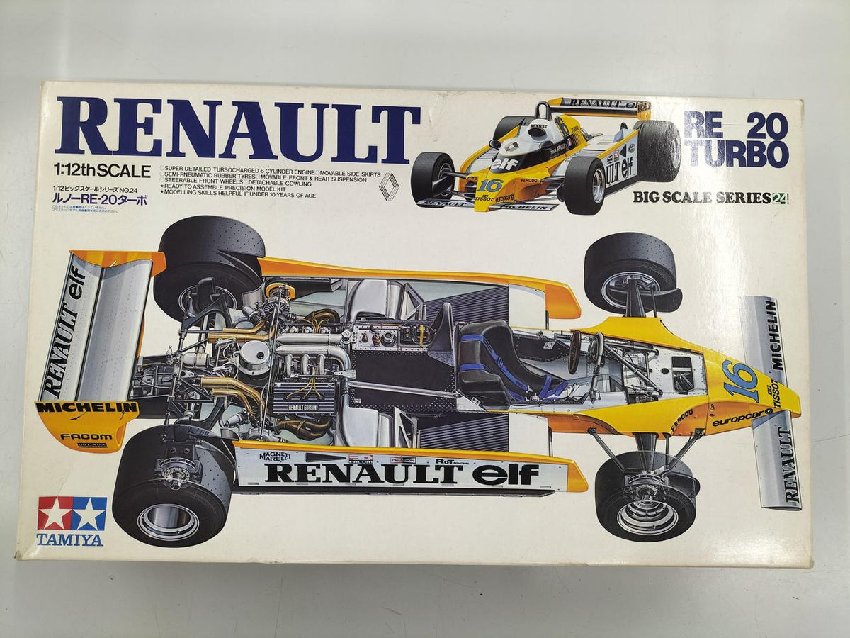 TAMIYA 1/12 Renault RE20 Turbo