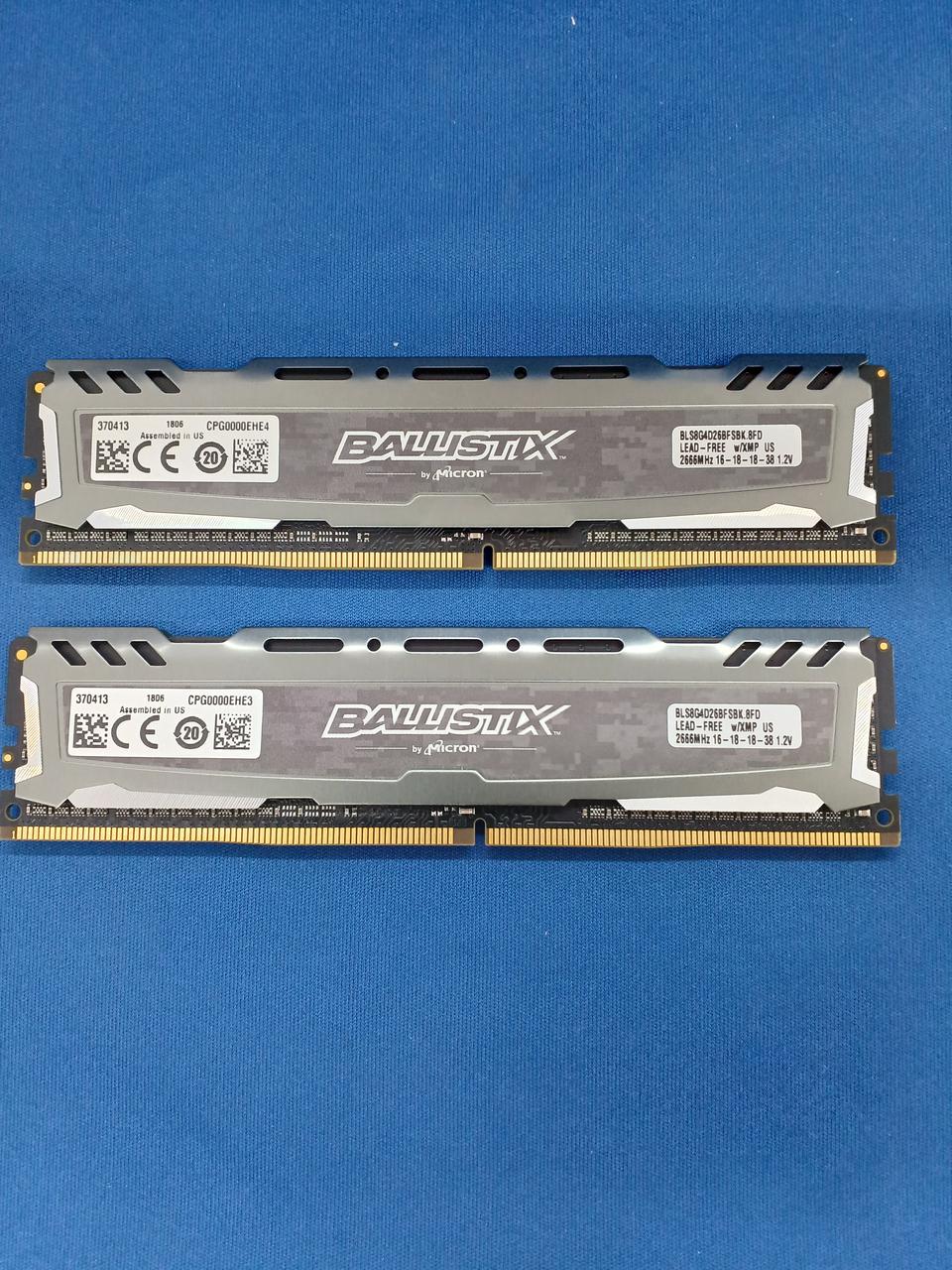 BALLISTIX DDR4 Memory W4U2666BMS-8G