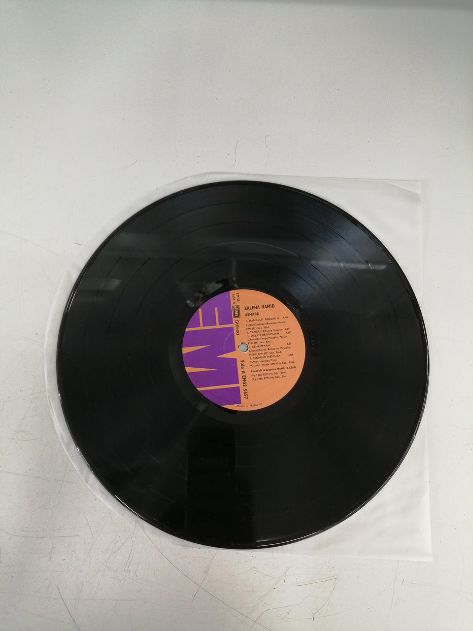 BOMBA RECORDS Western Music Zareha Hamid / Asmara