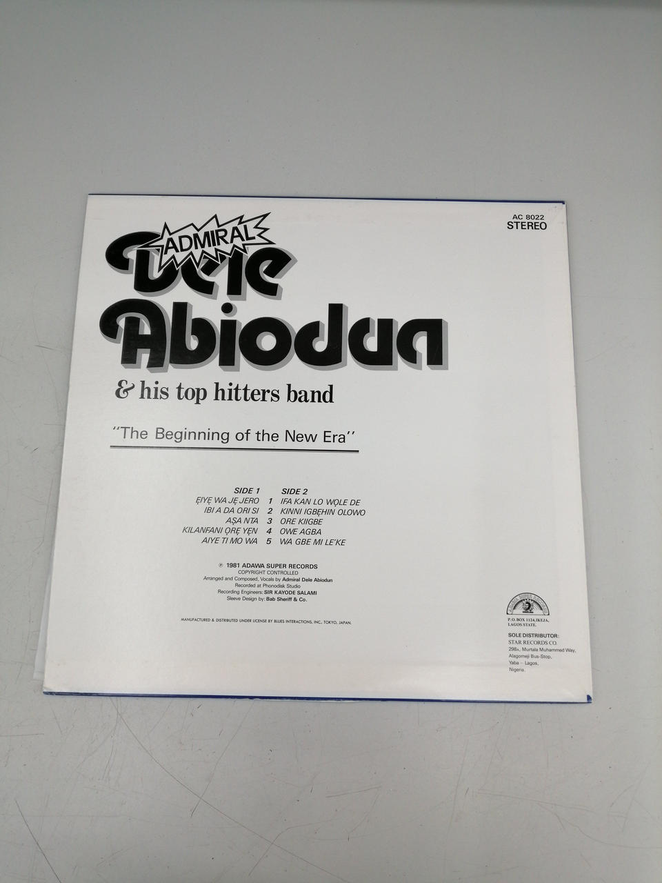STAR RECORDS Western Music DELE ABIODAA