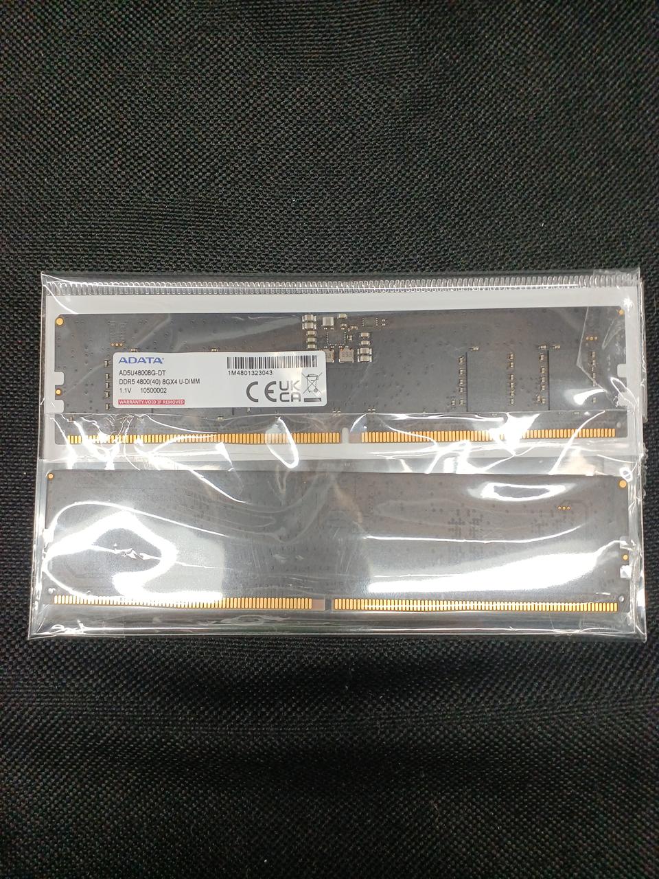 ADATA AD5U48008G-DT Desktop Memory 8GB x2