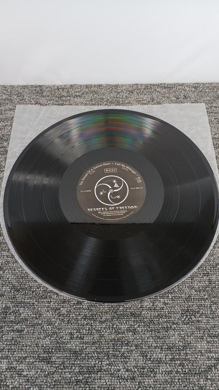 LES DISQUES ALIAS DEGREES OF FREEDOM 33 1/3 RPM