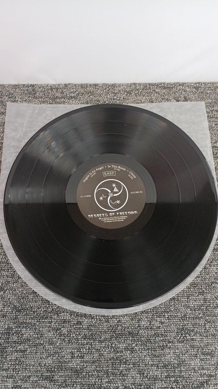 LES DISQUES ALIAS DEGREES OF FREEDOM 33 1/3 RPM