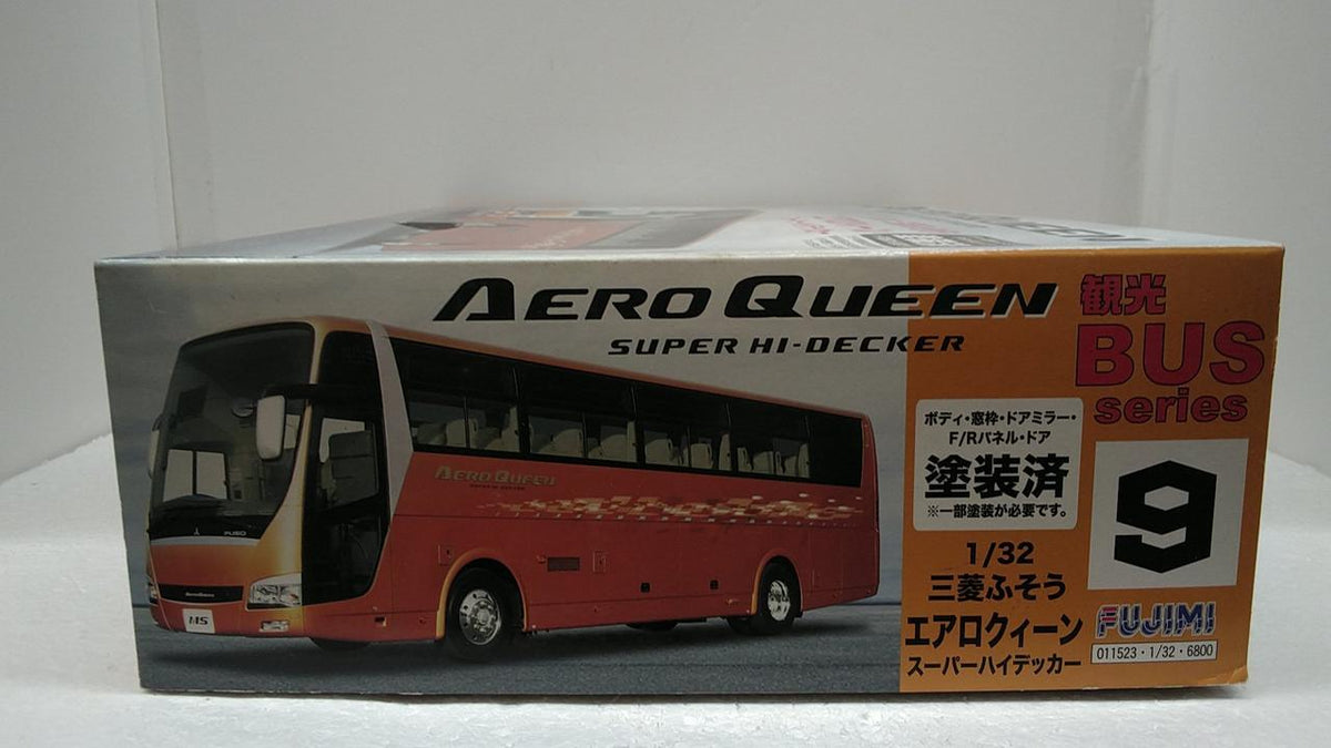 FUJIMI 1/32 Sightseeing Bus Series Mitsubishi Fuso Aero Queen Super High-Decker