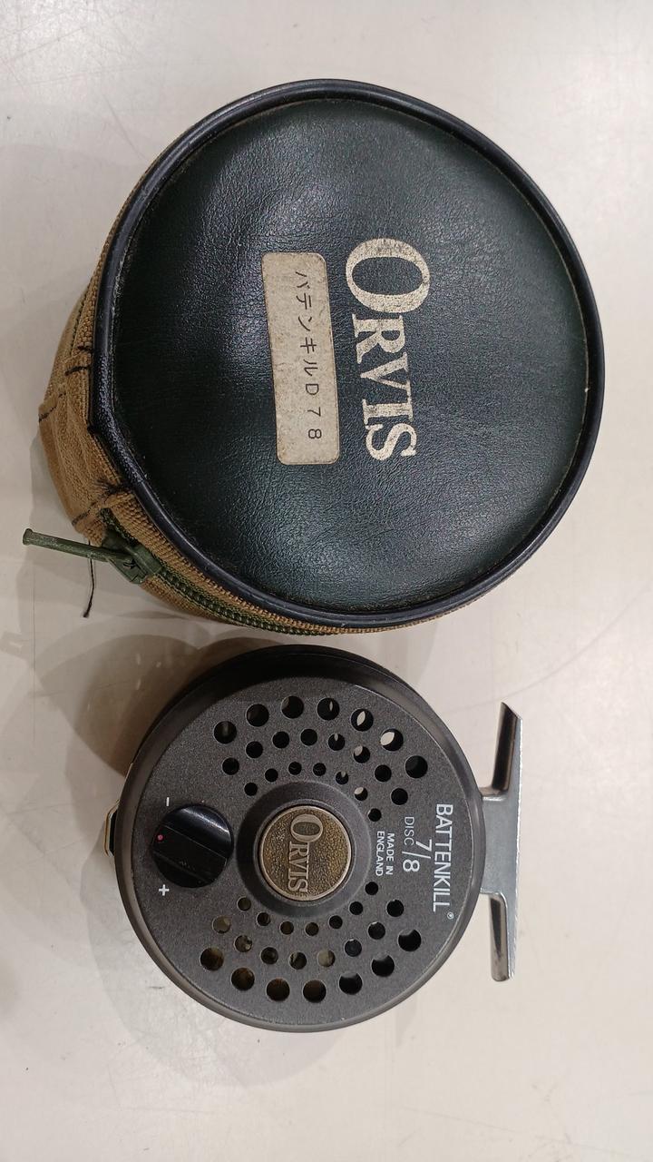 battenkill fly reel for 7 8 Orvis Disc which incorporates six interacting carbon and stainless drag surfaces Orvis Battenkill Disc Spool III