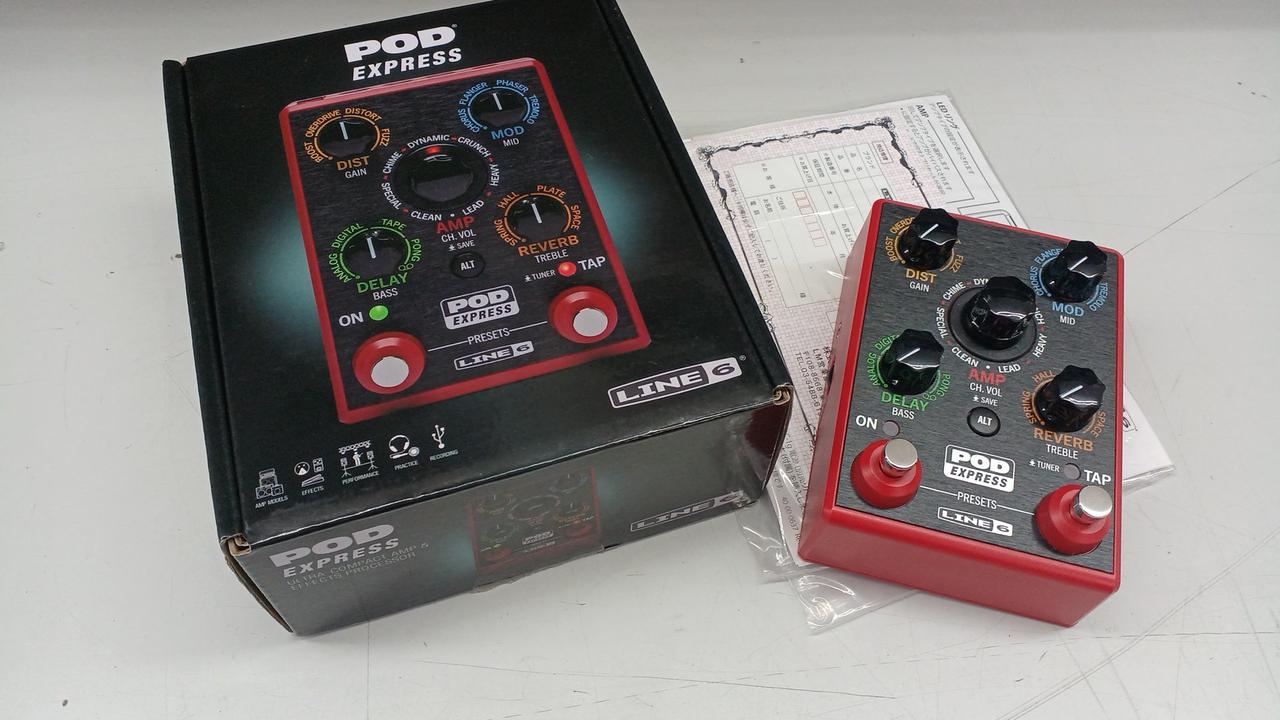 Line 6 POD Express Guitar Effects Pedal