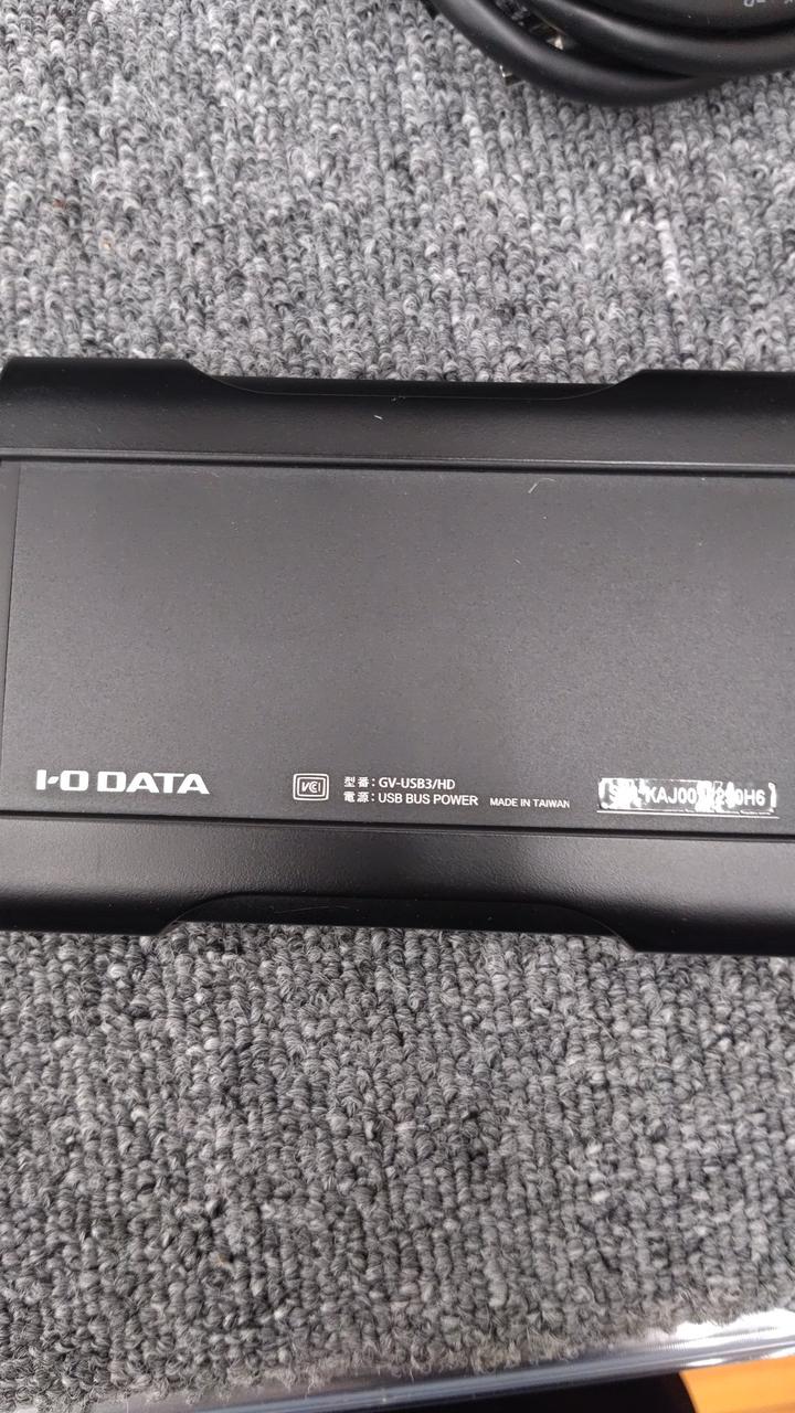 I・O DATA HDMI Capture GV-USB3
