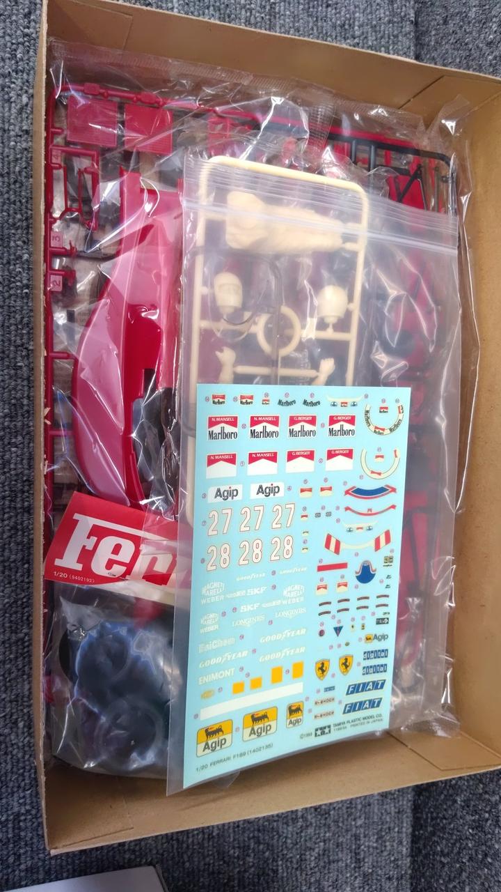 Tamiya Plastic Model 1/20 Ferrari F189 Early Model