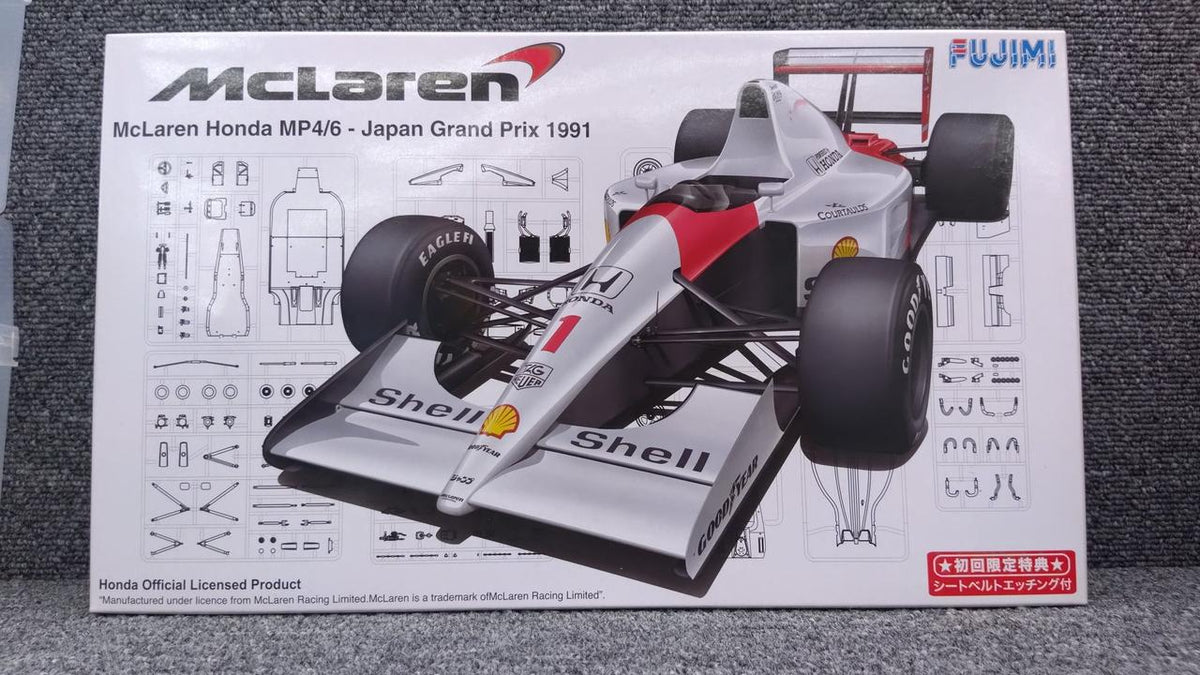 Fujimi Model Plastic Model McLaren-Honda MP4/6 JAPAN GRAND P