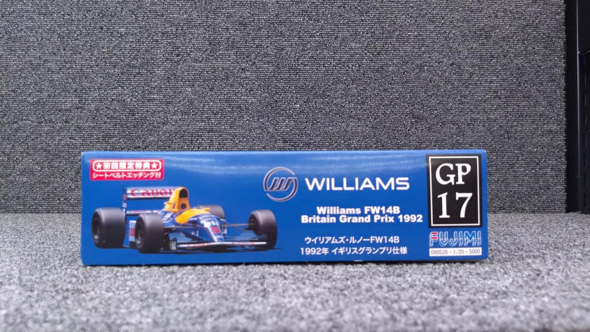 Fujimi Model Plastic Model WILLIAMS FW14B BRITAIN GRAND P