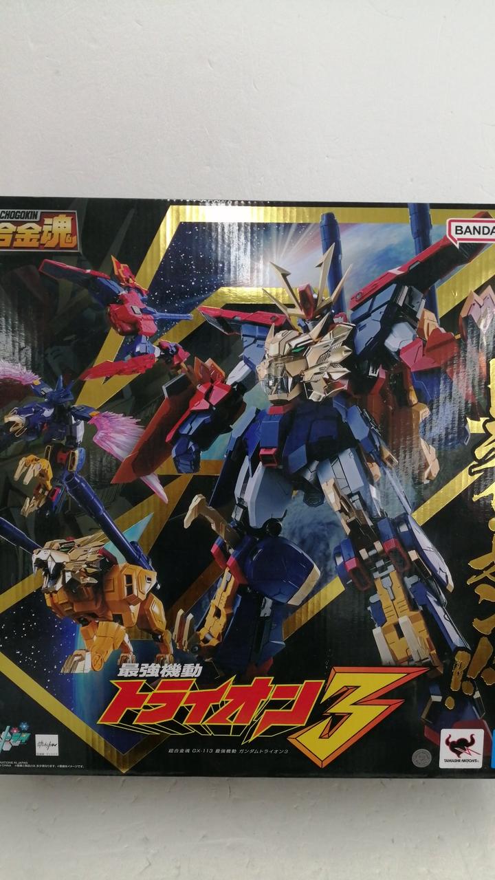 BANDAI Chogokin Soul: Strongest Mobile Trion 3