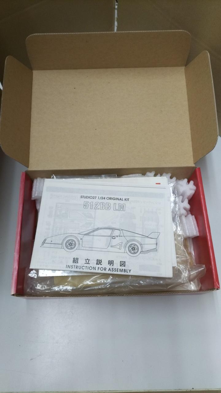 Studio 27 512BB LM Resin Kit ST27-FK2417 PIONEER - Banzai Thrifting | BanzaiHobby