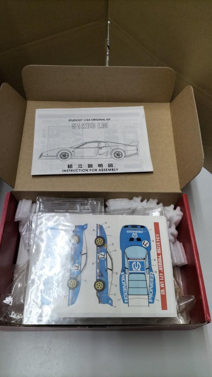 Studio 27 512BB LM Resin Kit ST27-FK2417 PIONEER - Banzai Thrifting | BanzaiHobby