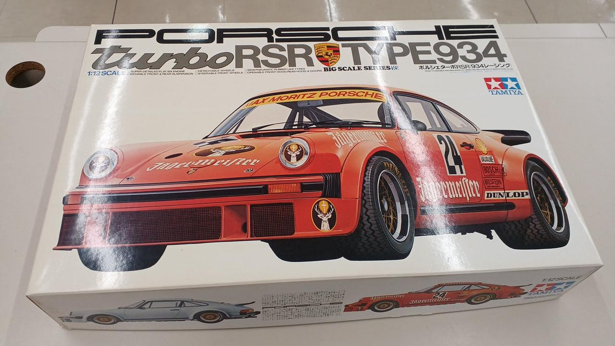 TAMIYA 1/12 Plastic Model Porsche Turbo RSR (934 Racing)