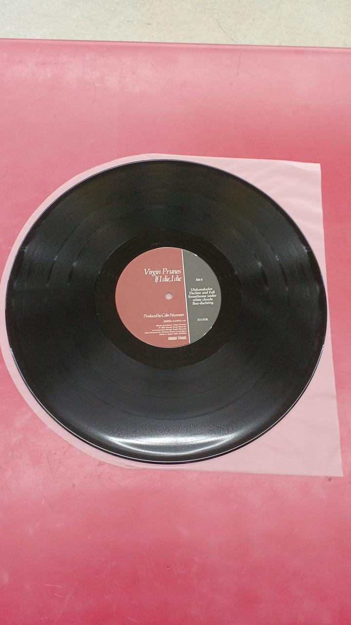 Tokuma Japan Western Music VIRGIN PRUNES/... IF DIE,I DIE