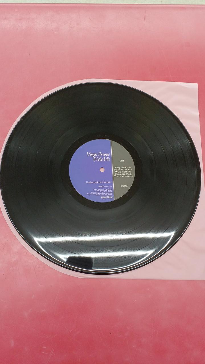 Tokuma Japan Western Music VIRGIN PRUNES/... IF DIE,I DIE