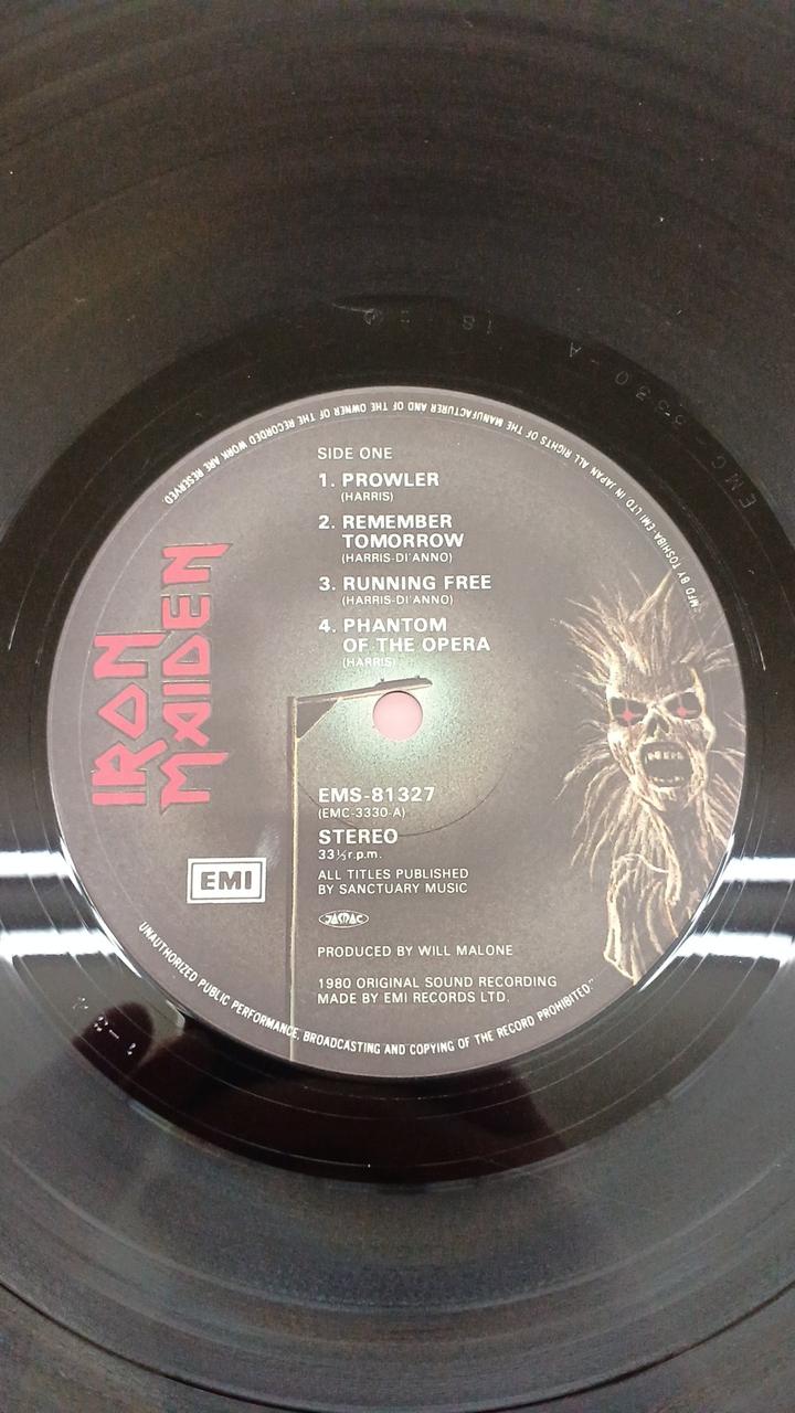 Toshiba EMI Western Music Iron Maiden / Steel Maiden