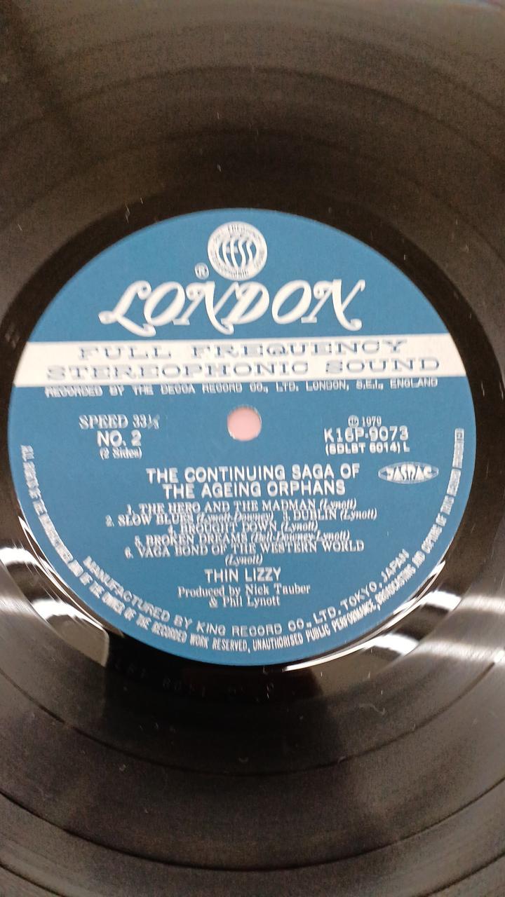 King Records Western Music Thin Lizzie / Heroic Story