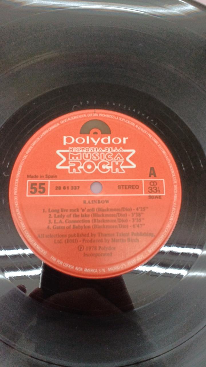 Polydor Western Music RAINBOW/HISTORIA DE LA MUSICA
