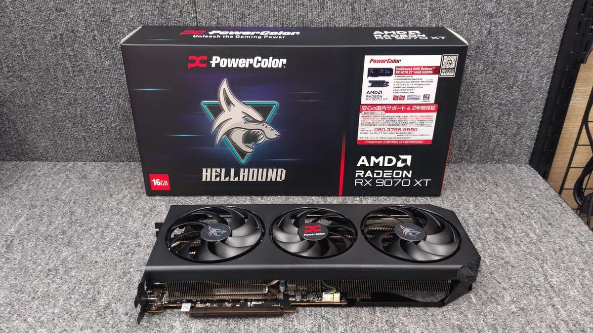 POWERCOLOR Graphics Board RX9070XT 16G-L/OC