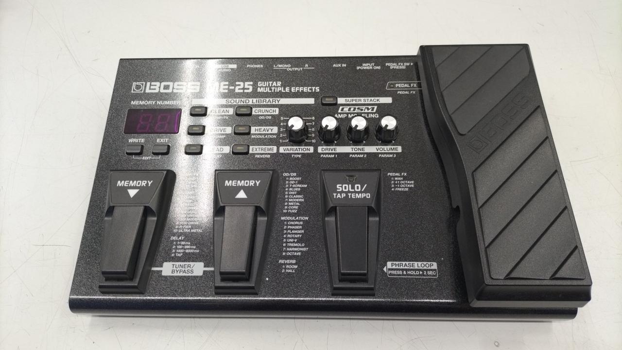 BOSS Multi-Effects Pedal ME-25 – BanzaiHobby