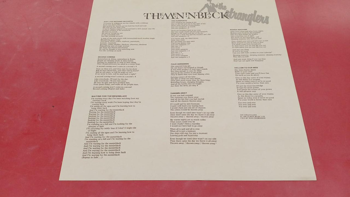 King Records Western Music Stranglers / Menin Black