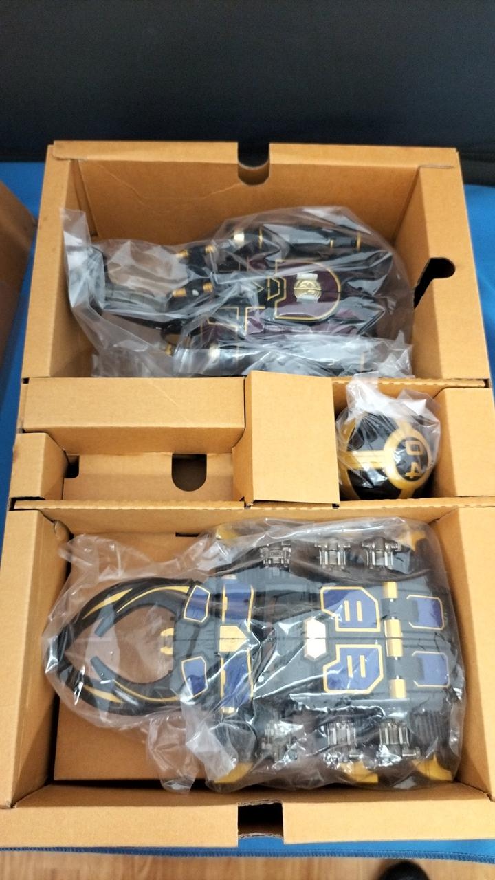 BANDAI DX Chogokin Jinrai Gattai Goraijin Ninpuu Sentai Hurricaneger