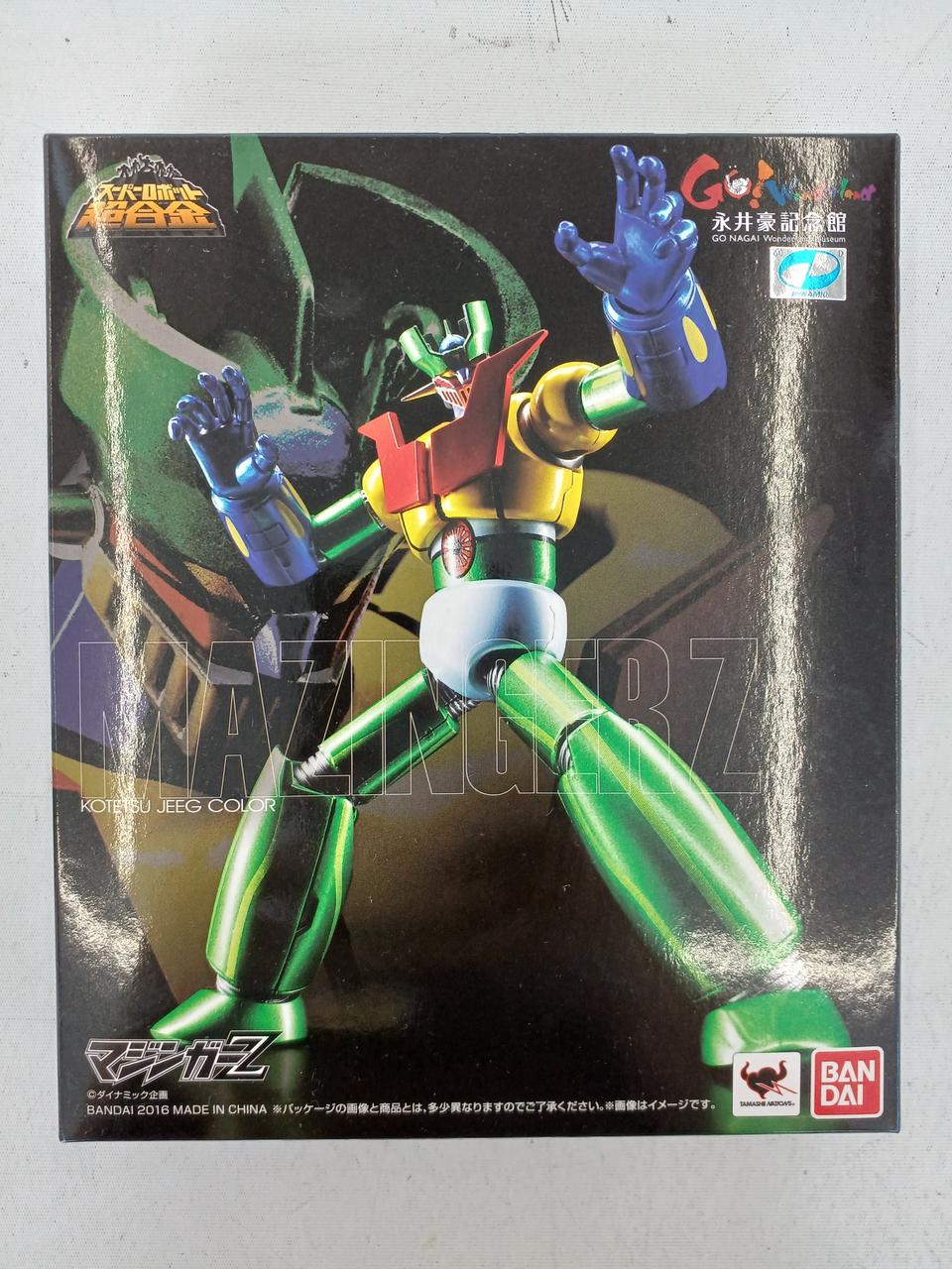 BANDAI Super Robot Chogokin Mazinger Z Steel Jeeg Color