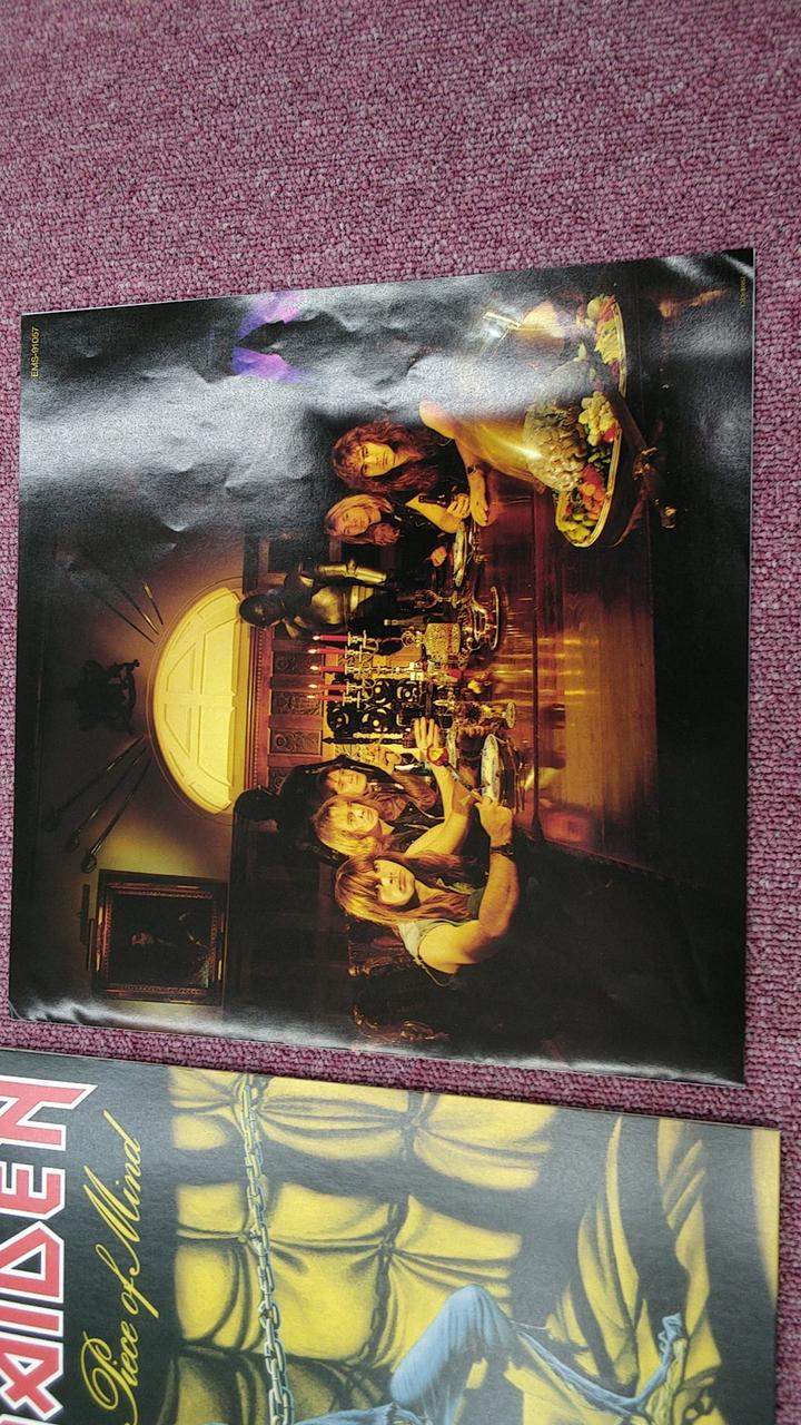 TOSHIBA EMI Record: Brain Revolution / Iron Maiden