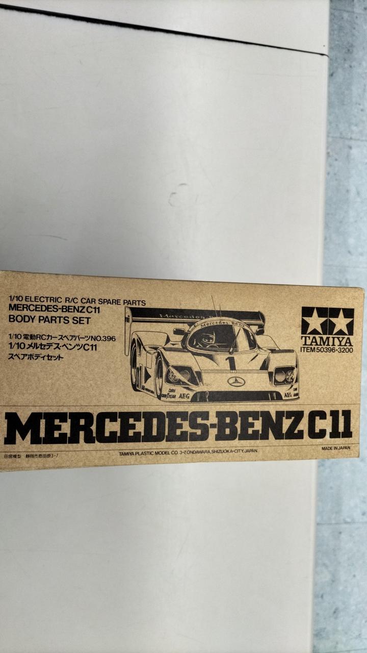 TAMIYA Electric RC Car Spare Parts 1/10 Mercedes-Benz C11 Spare Body Set