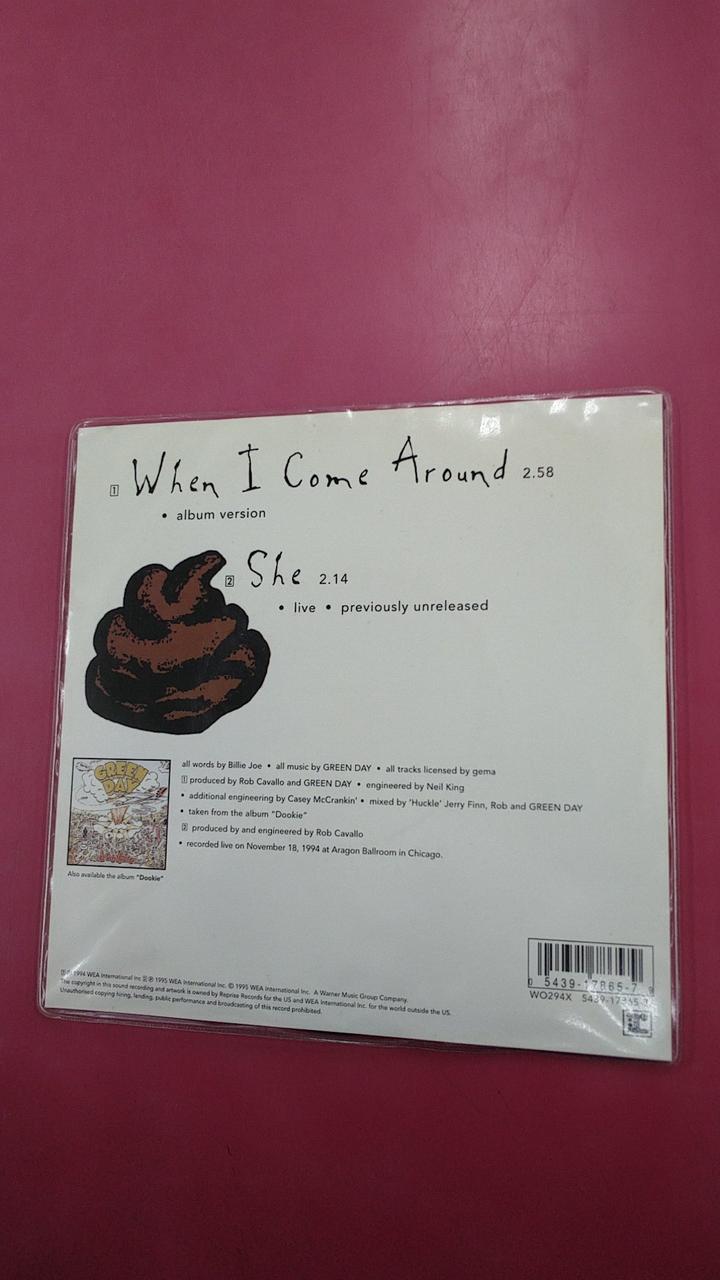 REPRISE RECORDS WHEN I COME AROUND WO294X