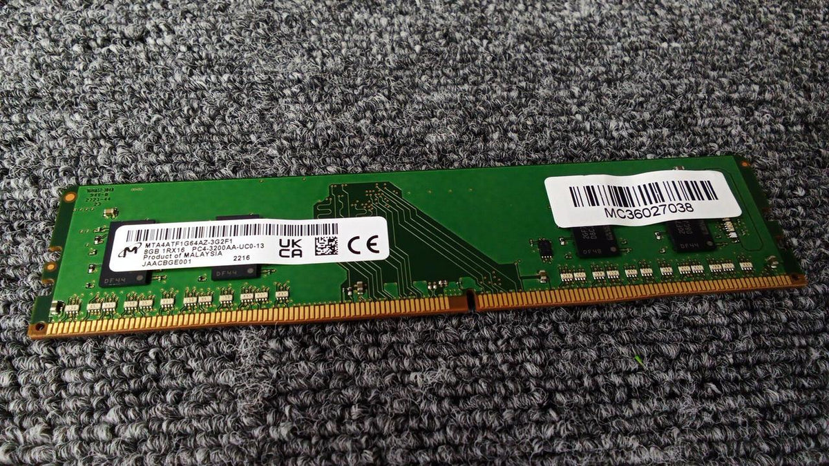 MICRON DDR4 Memory 8GB MTA4ATF1G64AZ-3G2F1
