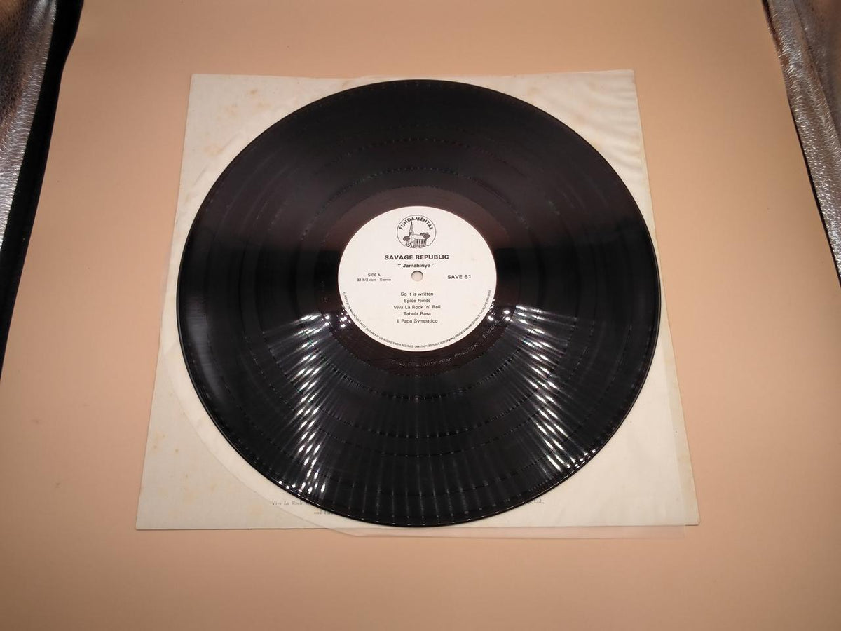 FUNDAMENTAL LP Western Music JAMAHIRIYA SAVE61
