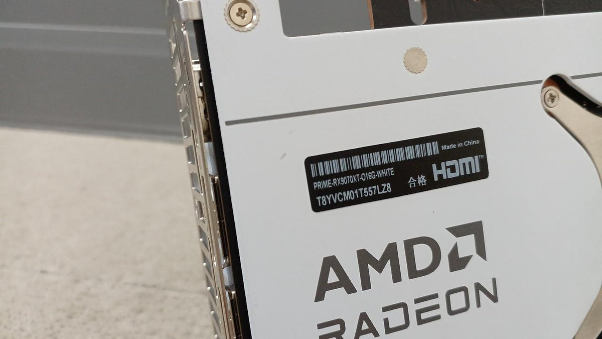 ASUS Graphics Card: PRIME-RX9070XY-O16G-WHITE