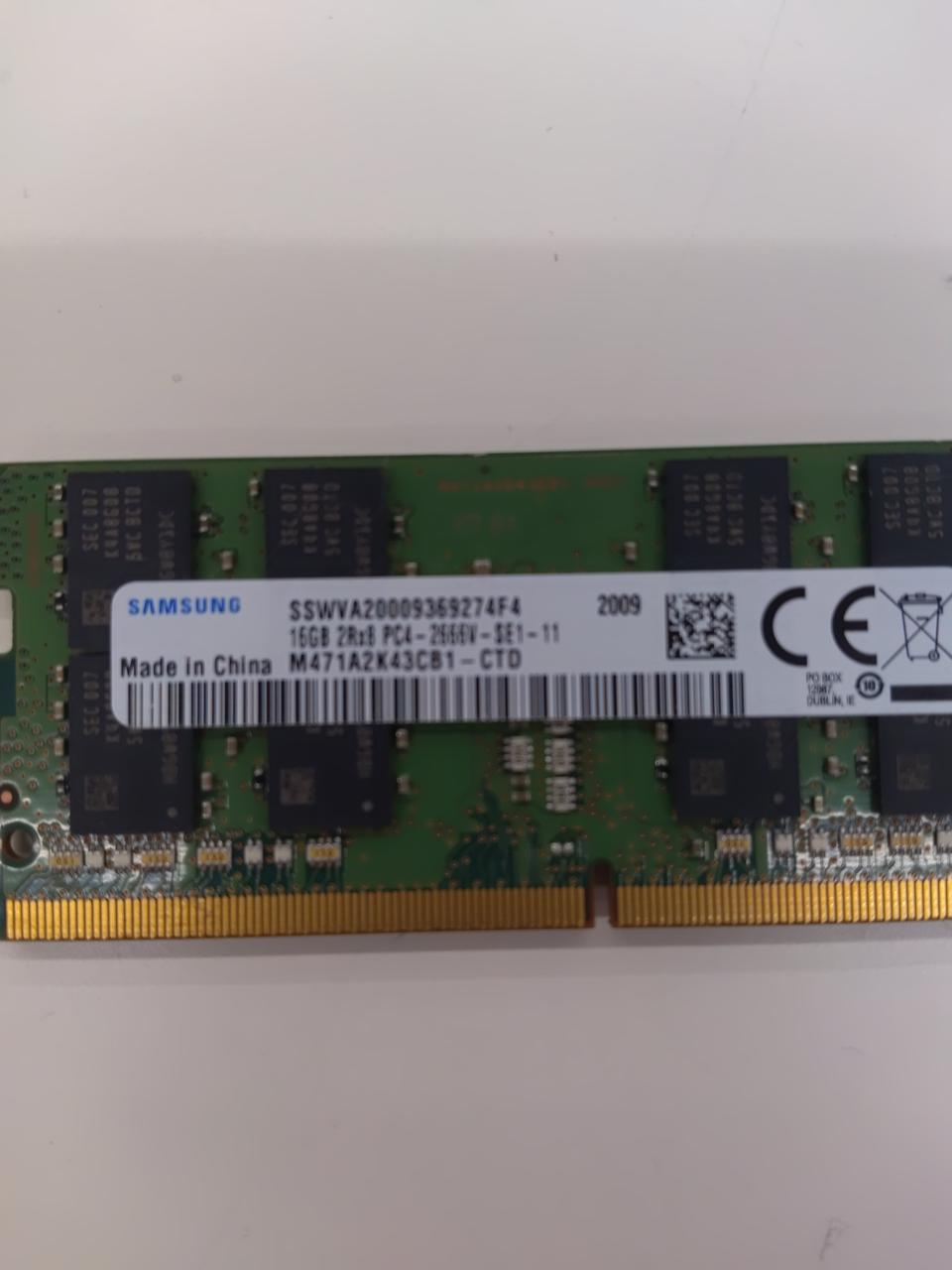 SAMSUNG Memory for Notebooks M471A2K43CB1