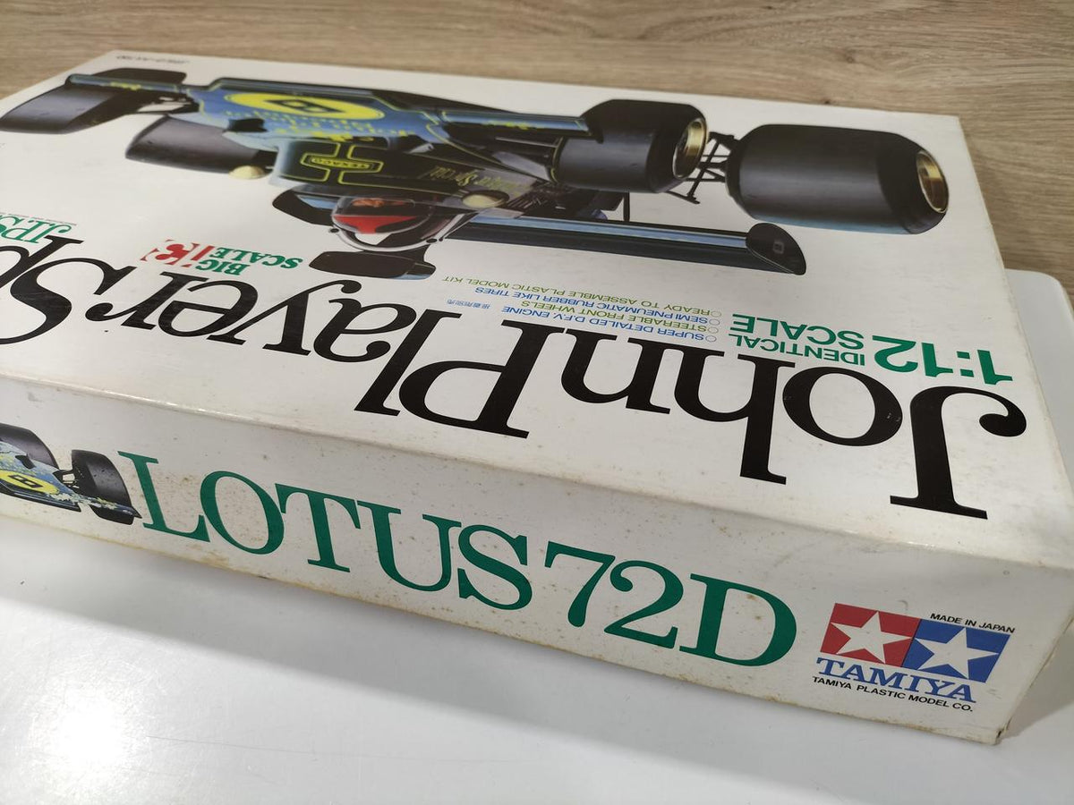 TAMIYA 1/12 scale J.P.S. Lotus 72D