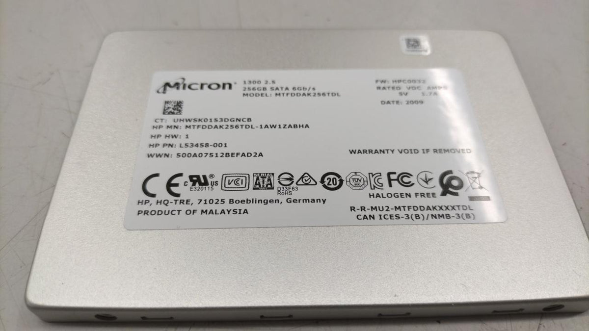 MICRON SSD/256GB MTFDDAK256TDL