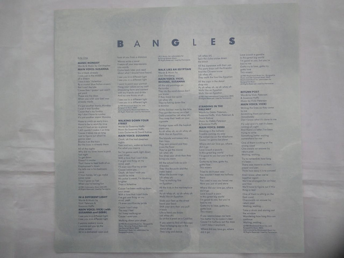 CBS SONY Bangles Silverscreen Fairy 28AP 3148