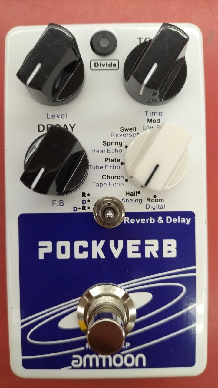 AMMOON Compact Effects Pedal POCKVERB – BanzaiHobby