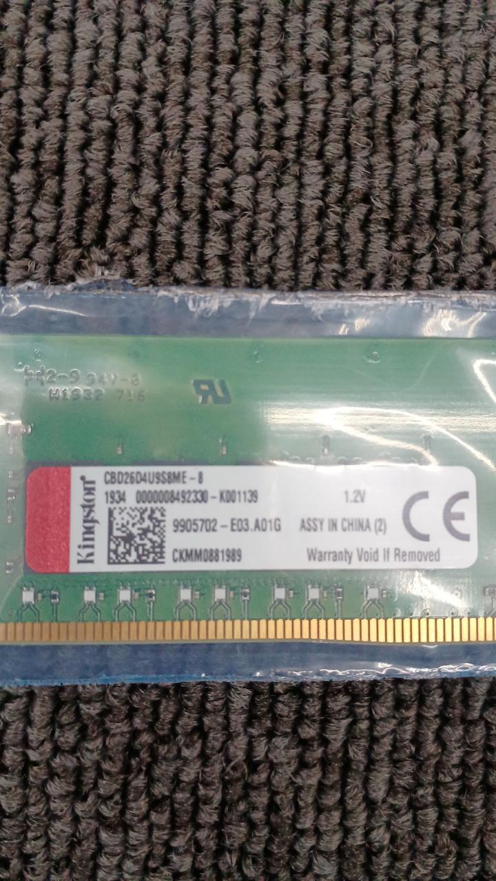 KINGSTON DDR4 Desktop Memory CBD26D4U9S8ME
