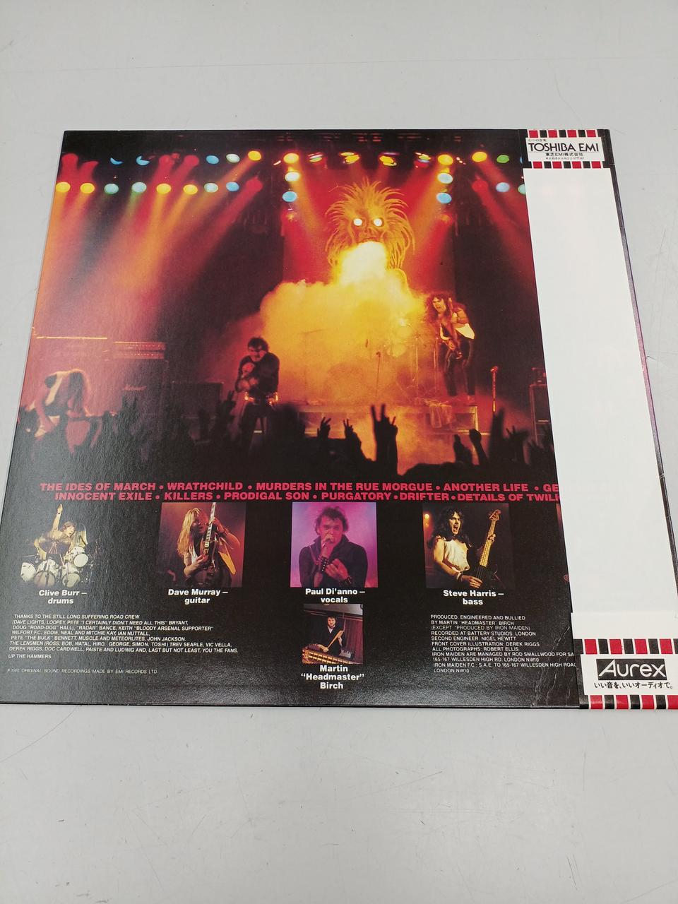 TOSHIBA EMI Record Software Iron Maiden Killers