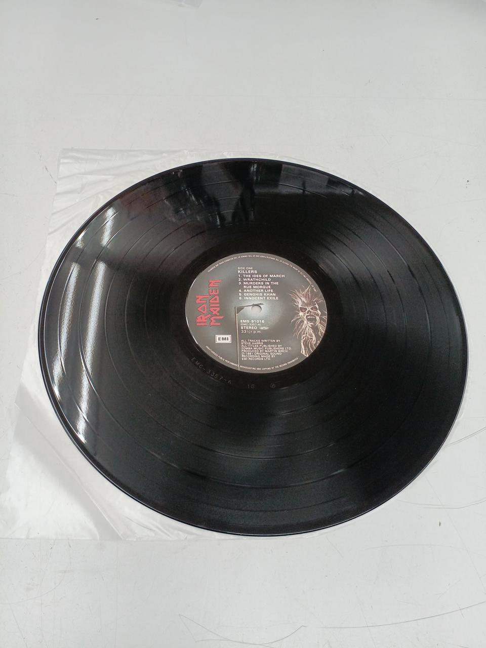 TOSHIBA EMI Record Software Iron Maiden Killers
