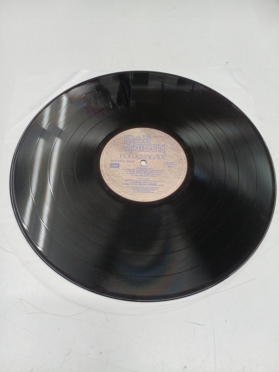 Toshiba EMI Record: Iron Maiden Power Slave