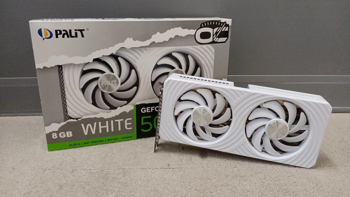 PALIT Graphics Board: NVIDIA GEFORCE RTX5060 WHITE O