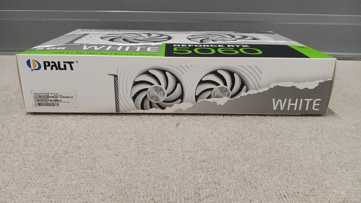 PALIT Graphics Board: NVIDIA GEFORCE RTX5060 WHITE O