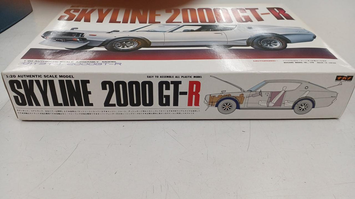 Nagano Plastic Model 1/20 Skyline 2000GT-R