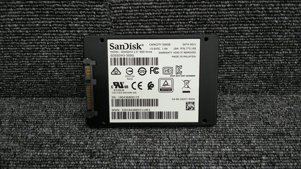 SANDISK SSD SASSDH3-500G