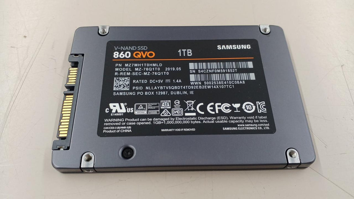 SAMSUNG 860QVO 1TB MZ-76Q1T0