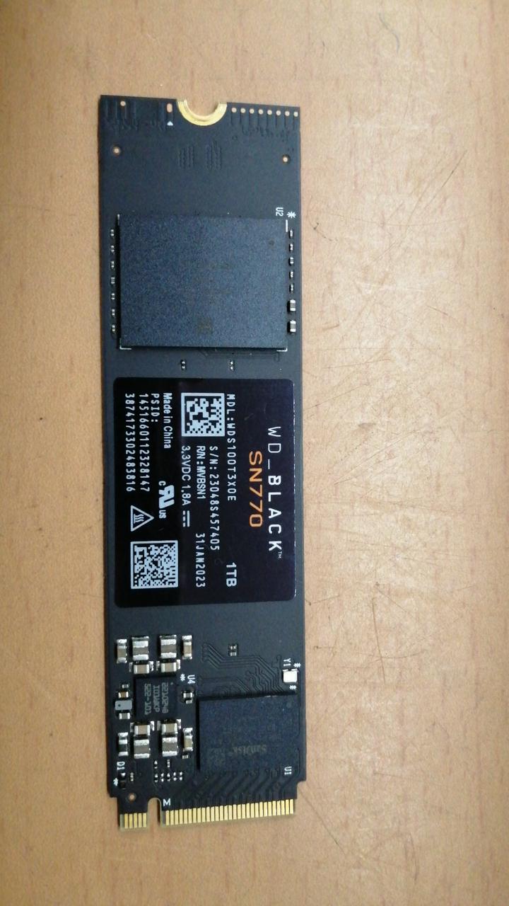 WD BLACK M.2 SSD(1TB) SN770(WD100T3X0E)