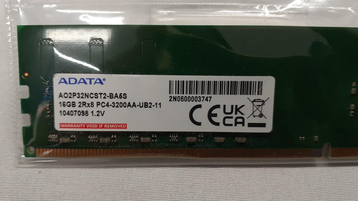 ADATA PC4 Memory 16GB 3200